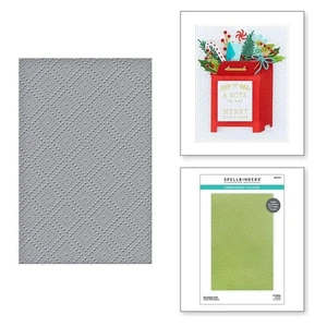 DAZZLING DOTS EMBOSSING FOLDER-Spellbinders Paper Arts-Textured Cards-A2/5x7 - Picture 1 of 6