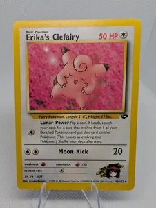 Erika's Clefairy 40/132 Reg. Gym Challenge Pokemon TCG Card - LP - Picture 1 of 5