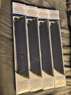 Bt 96 Ultra Shameless Clip And Human Hair Extensions Black 18In 5 Piece - Image 1 of 4