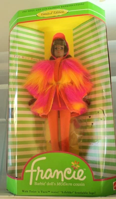 Barbie 1996 reproducción negro francie in wild bunch traje 17607 ¡En caja original! Foto 1 de 4