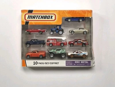 MATCHBOX 10 Pack. P25. GS 430, RIDGE LINE , SSR, 99 Mustang, GMC Terradyne - Image 1 of 4