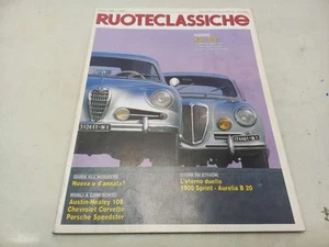 Ruoteclassiche March 1988 N.5 alfa Romeo 1900 Sprint Lancia Aurelia B 20 Fiat - Picture 1 of 4
