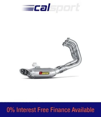 Yamaha MT-09 FZ-09 Akrapovic Road Legal Racing Exhaust System Titanium End Can - Image 1 of 3