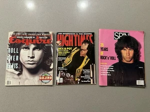 The Doors Jim Morrison Magazine Lot Of 3 Esquire, High Times 1991, Spin - Picture 1 of 13