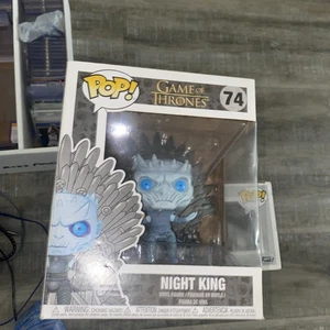 🔥 Funko POP! Deluxe #74 Game of Thrones - NIGHT KING 6" Figur Iron Throne 🔥 - Bild 1 von 5