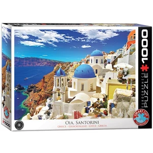 Eurographics Puzzle Oia en Santorini Grecia 1000 piezas - NUEVO - Imagen 1 de 1