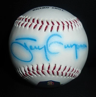 Tony Gwynn Signed RARE 1991 Celebrity Golf Tournament Baseball PSA/DNA COA Padre - Image 1 of 4