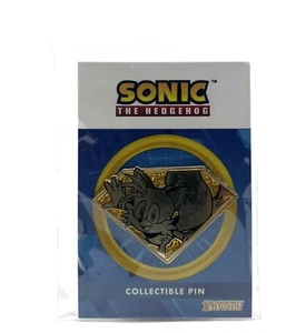 Zen Monkey Studios Sonic The Hedgehog Golden Chaos Emerald Tails Collectible Pin - Picture 1 of 2
