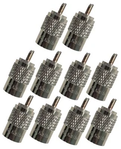 10 Lot Kalibur KPL259X CB HAM Radio Coaxial Cable Antenna PL-259 Connectors - Picture 1 of 7