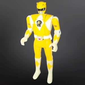 Bandai Mighty Morphin Power Rangers 1993 cabeza abatible amarillo Ranger 5" Trini Kwan B - Imagen 1 de 6