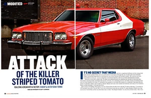 1976 FORD GRAN TORINO MODIFIED 427/538-HP ~ NICE 7-PAGE ARTICLE / AD - Picture 1 of 1