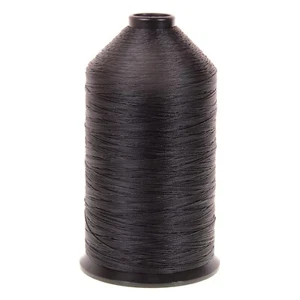 American & Efird Thread Spool 16 oz T-120 BT-207 Anefil Nylon M Black - Picture 1 of 4