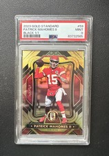 2023 Gold Standard Patrick Mahomes Black 1/1 Psa 9