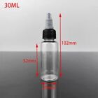 10Pcs Transparent Empty Hair Dye Bottle Tattoo Pigment Ink Containers