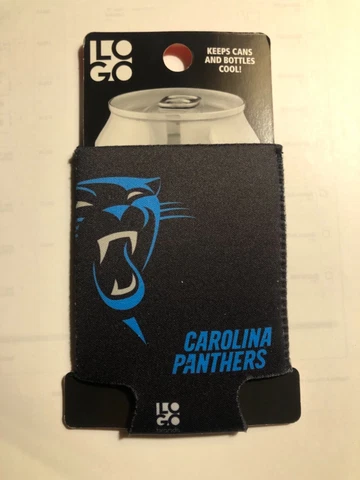 NFL Carolina Panthers Koozie Coozie Beer Soda Drink Can Cooler Neoprene NWT Cover