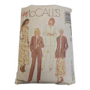 McCalls 2050 Misses Jacket Top Skirt Pants Sz 10-12-14 1999 Petite-Able - Picture 1 of 9