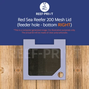 Aquarium Mesh Lid for Red Sea REEFER 200 (600mm x 575mm) | Jump Guard | - Picture 1 of 8