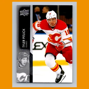 Tarjeta de hockey Tyler Pitlick #529 2021 Upper Deck Calgary Flames NHL CASI NUEVA - Imagen 1 de 3