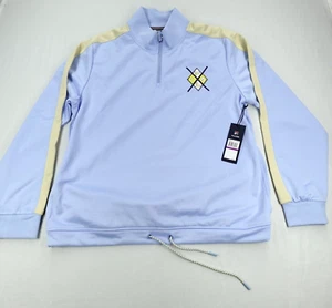 Fila Costa Performance Sweater 1/2 Zip Long Sleeve Pullover Men's 2XL Blue NWT - Bild 1 von 21