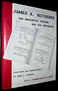 1995 JAMES MICHENER STUDY Beginning Teacher and His Textbooks Limited Edition J5 - Picture 1 of 1
