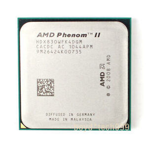 AMD PHENOM II X4 830 PROCESSOR 2.8GHZ/6M/667 (HDX830WFK4DGM) SOCKET AM2+/AM3 CPU