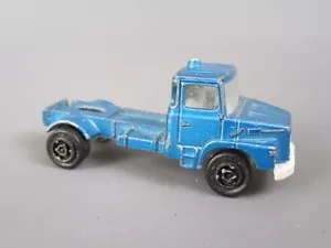 B586 Vintage 1976 Majorette 205 France Scania LS 140 Truck Only Blue 1:100 - Picture 1 of 7
