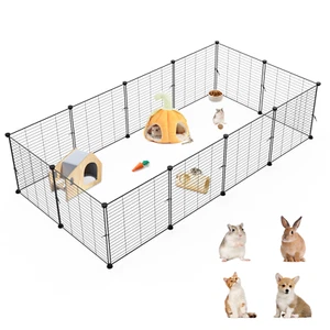 DIY Guinea Pig Cage,Indoor Habitat Playpen for Puppy Rabbit Kitten Bunny Hamster - Picture 1 of 7