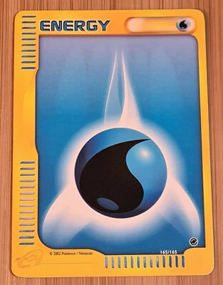 Water Energy # 165/165 Common Expedition Base-Set 2002 EN Near Mint-Mint Vintage - Bild 1 von 2