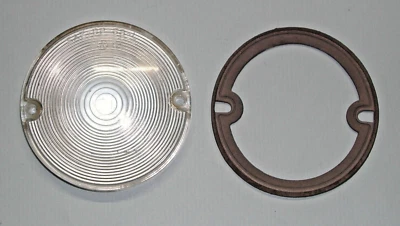 Dodge Dart 1968 señal de giro lente transparente luz de estacionamiento delantera 2606993 con junta Foto 1 de 4