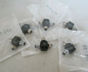 (LOT OF 6 NEW) Festo M12 T Adapters FB-TA-M12-5POL 171175 - Picture 1 of 8