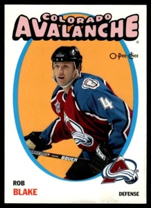 2001-02 Topps O-Pee-Chee RETRO Rob Blake Colorado Avalanche #71 - Picture 1 of 2