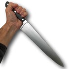 FAKE KITCHEN KNIFE HANDHELD MOVIE PROP MYERS STYLE HALLOWEEN ACCESSORY WEAPON