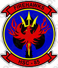 STICKER USN HSC 85 FIREHAWKS