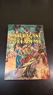 EMILIO SALGARI - CARTAGINE IN FIAMME - VIGLONGO s.d. - Immagine 1 di 2