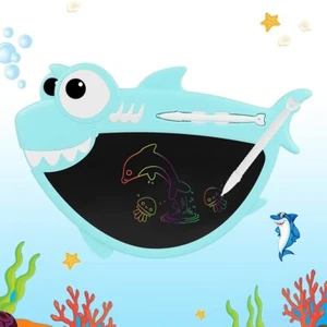 TAVOLETTA GRAFICA LAVAGNA DIGITALE TABLET LCD DISEGNO BAMBINI SQUALO - Afbeelding 1 van 6
