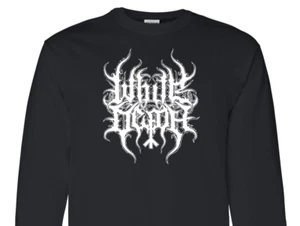 Camiseta manga larga White Death metal negro - Imagen 1 de 1