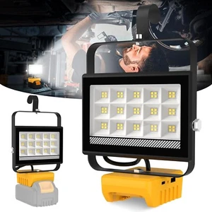 T-SUN Cordless LED Work Light for Dewalt 20v Max Battery 60W 6000LM Flood Light - Picture 1 of 7