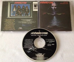 Annihilator - Never Neverland CD OOP1990 ROADRACER toxik megadeth agent steel - Picture 1 of 4