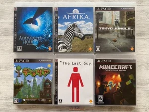PS3 Afrika & Aquanaut's Holiday & Tokyo Jungle & Teraria & Last Guy & Minecraft - Picture 1 of 14