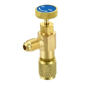 Kältemittel Service Lade Absperr Adapter Durchflussregelventil HVAC 1/4 - Bild 1 von 4