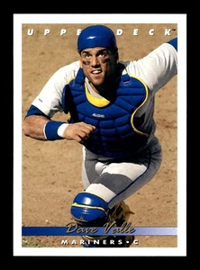 Dave Valle ⚾ 1993 Upper Deck Baseball #100 Mariners - Imagen 1 de 2