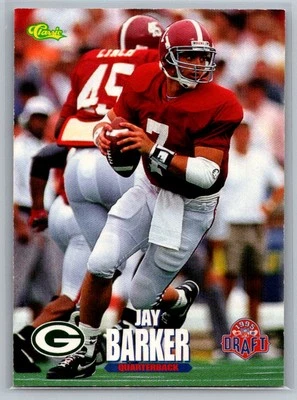 1995 Classic NFL Rookies #86 Jay Barker - Image 1 of 2