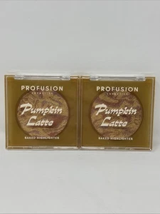 Menge 2 Profusion Highlighter Pumpkin Spice Latte Gebacken Rouge 0,14 Oz 4 Gramm - Bild 1 von 5
