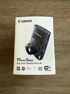 Canon PowerShot ELPH 360 HS A fotocamera digitale - argento modello USA NUOVA, SPEDIZIONE OGGI! - Foto 1 di 5
