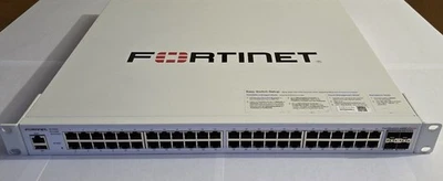Fortinet FortiSwitch FS-448E-FPOE – 48-Port Gigabit PoE+ 4x SFP+ – Used é Tested - Image 1 of 4