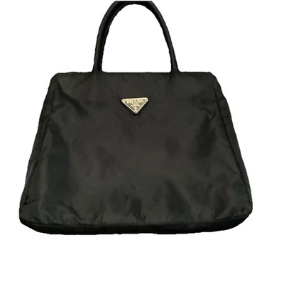 Mini Bolso de Hombro Deportivo Prada Tessuto Nylon Negro con Tarjeta de Certificado Foto 1 de 4
