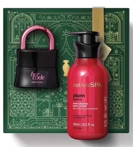 Boticário Combo Natal Her Code Touch EDP 50 ml + Lozione Ameixa 400 ml - Foto 1 di 4