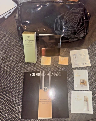 Dior Armani Cle De Peau beauty bag holiday Cream gift Set Travel Girl 🎁 $299 - Image 1 of 4