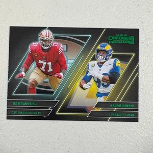 Tarjeta Panini Contenders 2022 Trent Williams/Aaron Donald #CS-WD lámina verde - Imagen 1 de 2