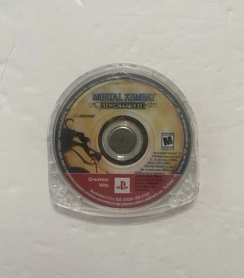 Mortal Kombat: Unchained (PlayStation Portable, PSP) / UMD Disc Only / Tested - Image 1 of 3